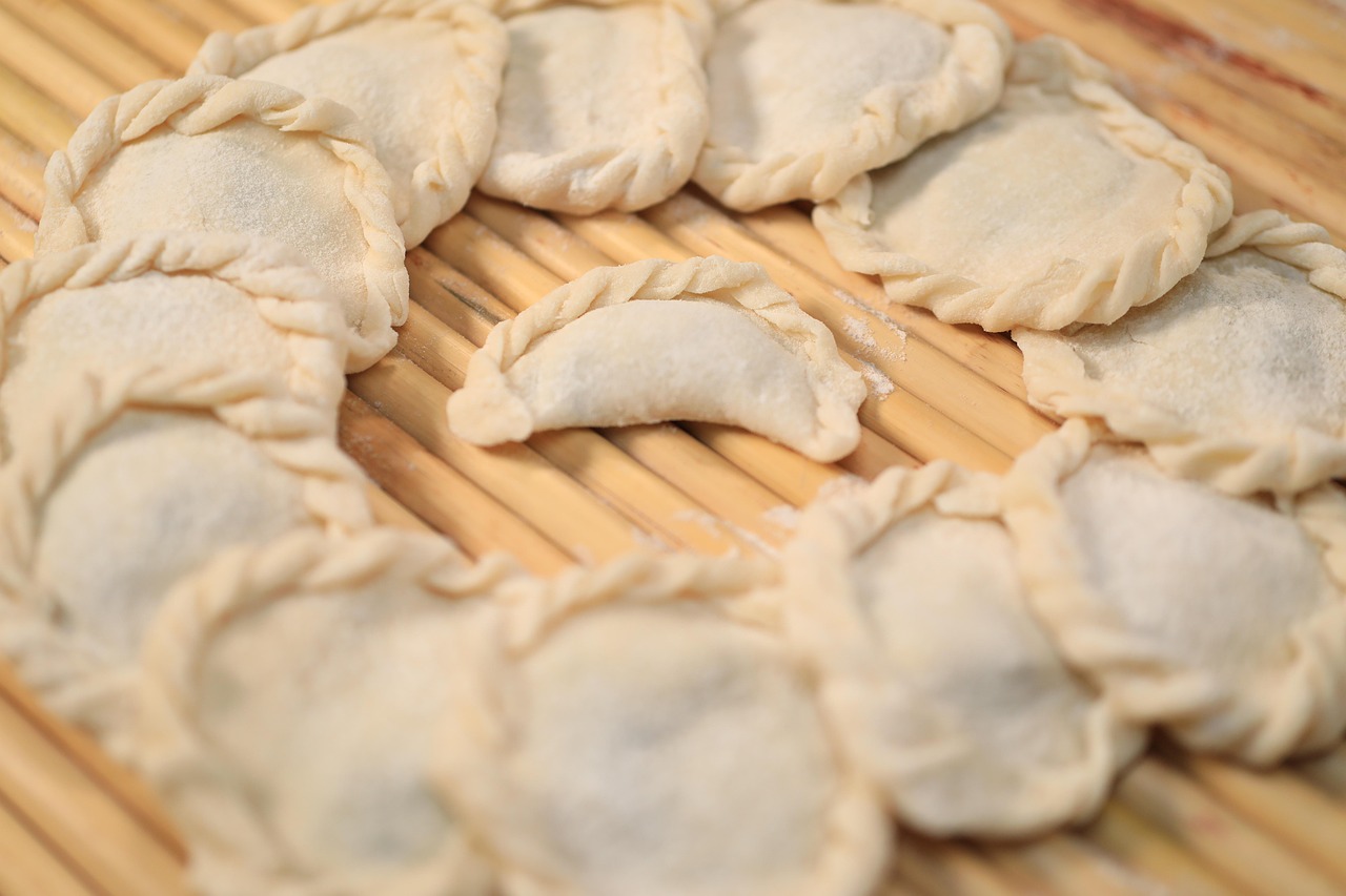 Yokohama Chinatown, dumplings, street food