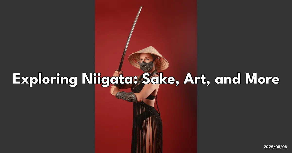 EyeCatchTitle: Discovering Niigata: From Sake Adventures to Stunning Art Escapes!