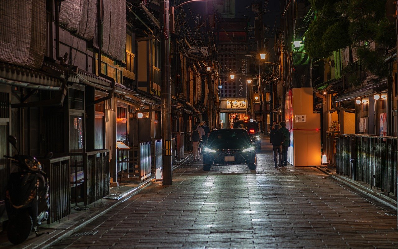 Kyoto, hagi flowers, autumn