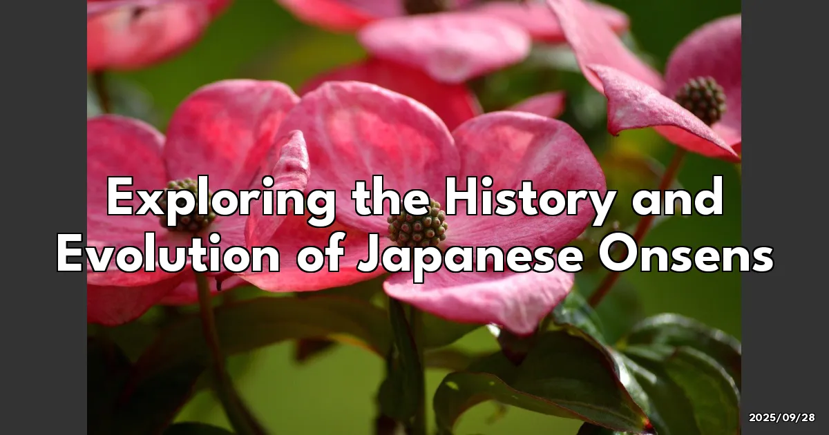 EyeCatchTitle: Soaking in History: My Journey Through Japan's Time-Honored Onsens
