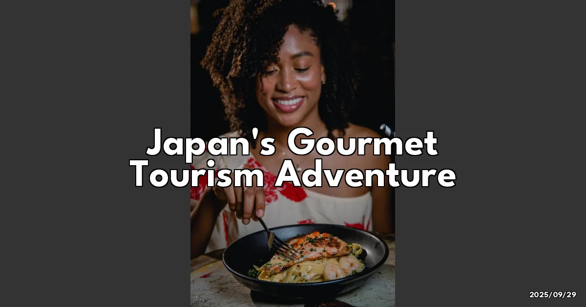 EyeCatchTitle: Why Japan’s Gourmet Tourism is the Real Deal: I Tasted It All!