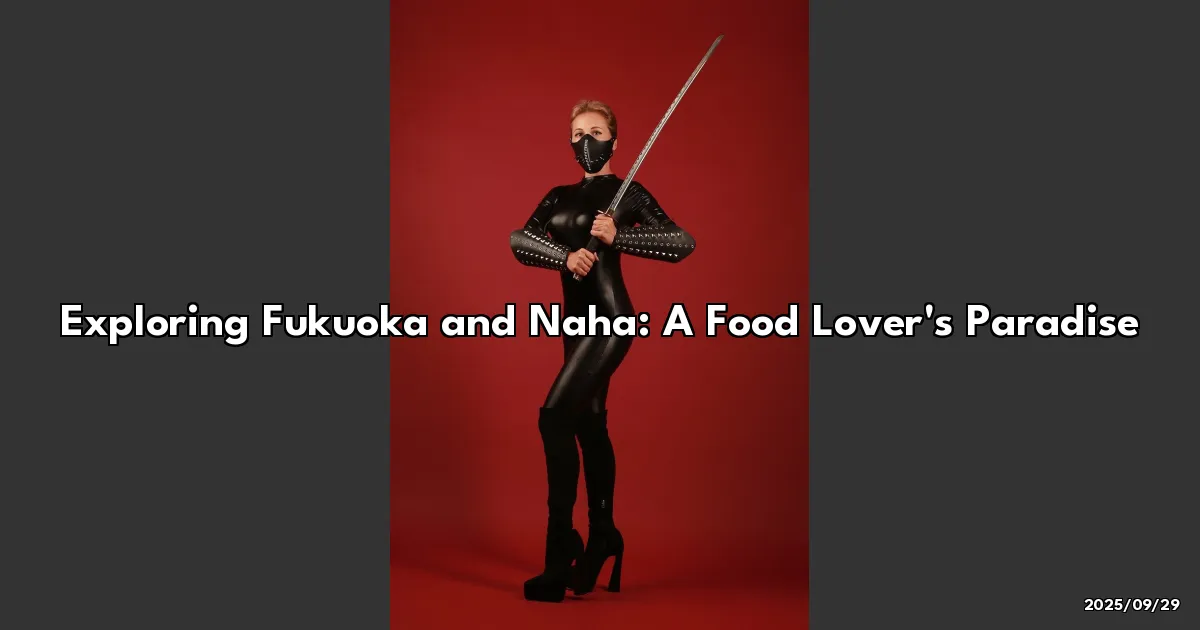 EyeCatchTitle: Savoring Delicious Discoveries: My Foodie Adventure in Fukuoka and Naha!