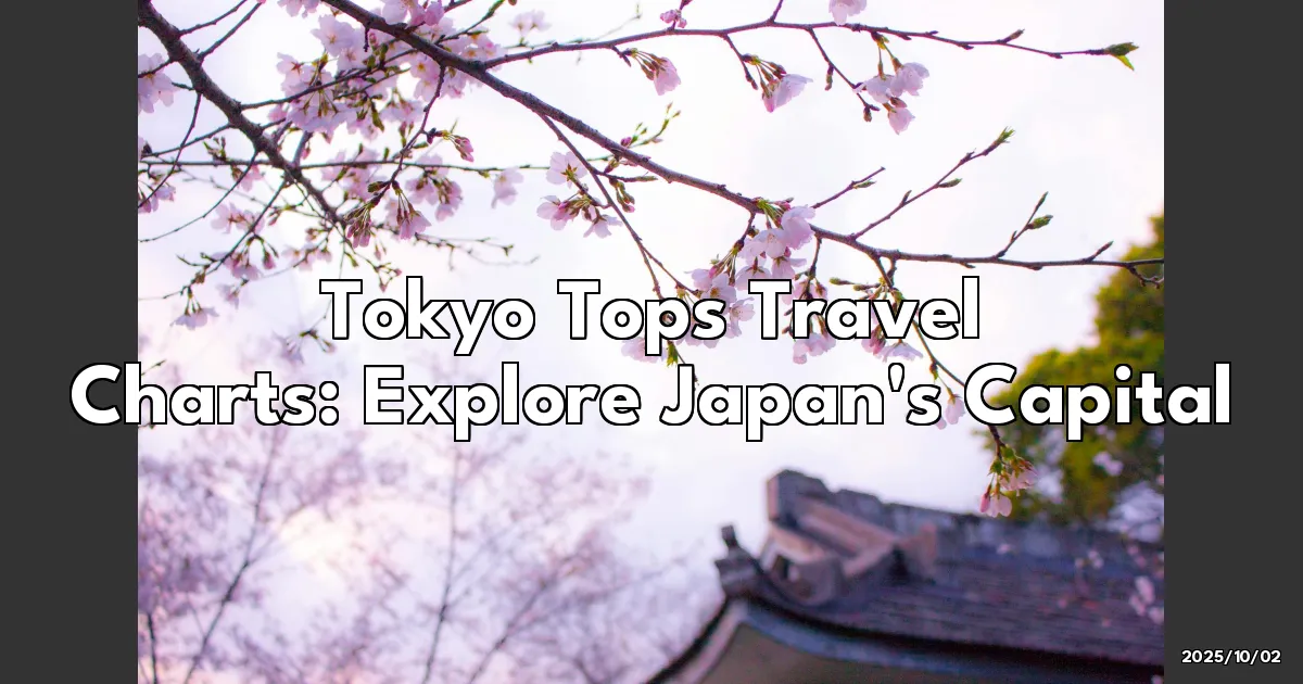 EyeCatchTitle: Tokyo Tops the Travel Charts: My Unforgettable Journey Through Japan's Capital