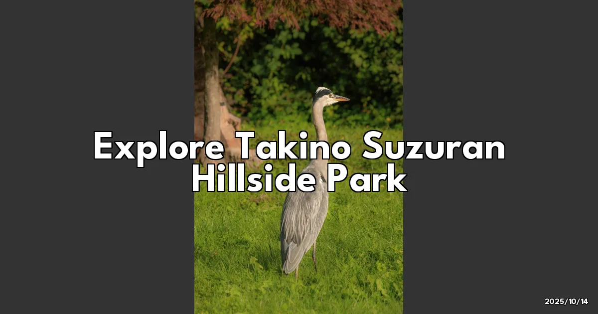 EyeCatchTitle: Discovering the Magic of Takino Suzuran Hillside Park: A Year-Round Wonderland!