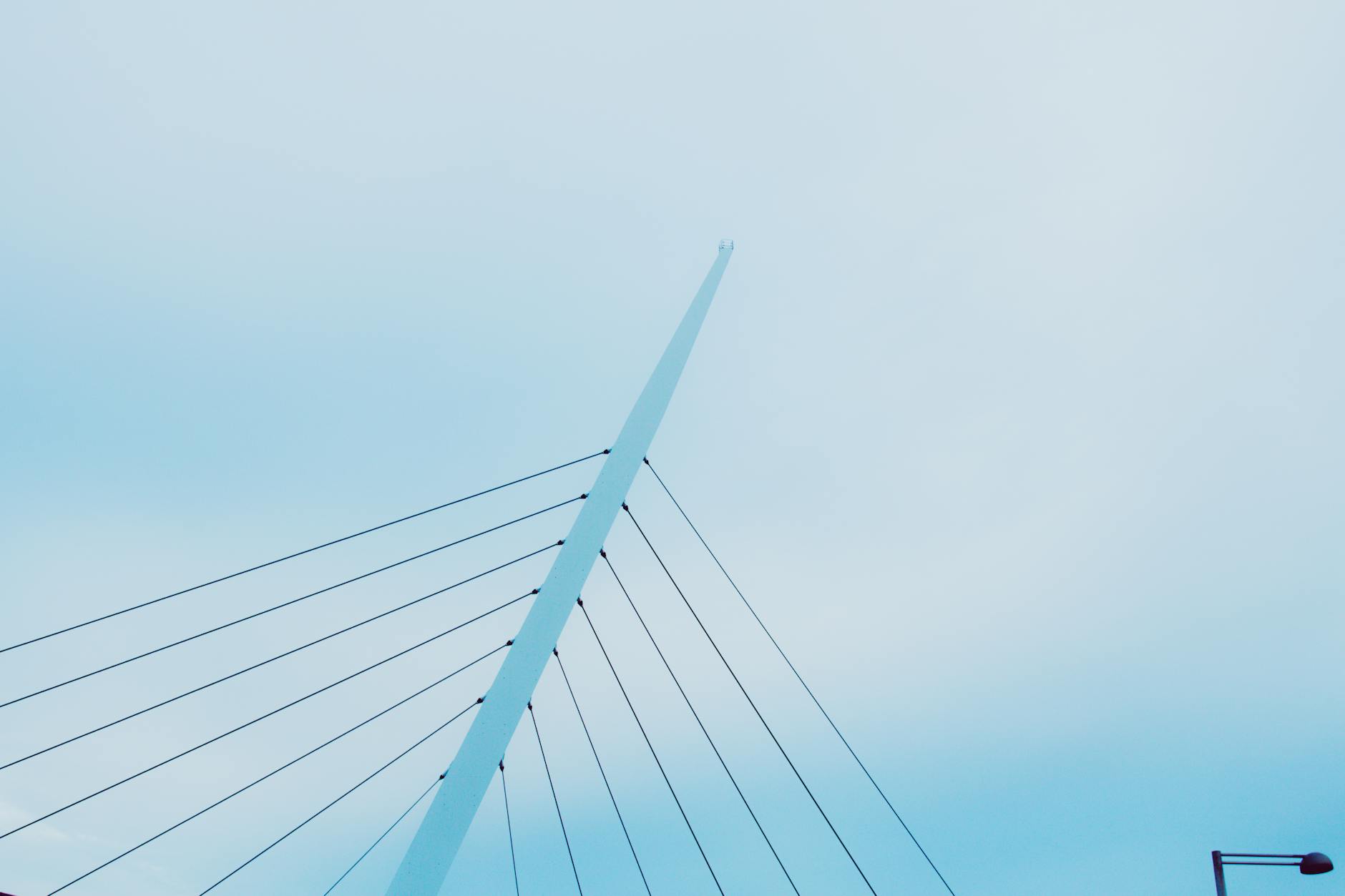 Kokonoe suspension bridge, autumn leaves, Oita Prefecture