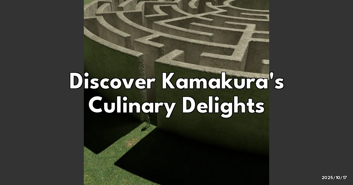 EyeCatchTitle: I Thought I Knew Japanese Food Until I Tried This: A Delicious Adventure in Kamakura