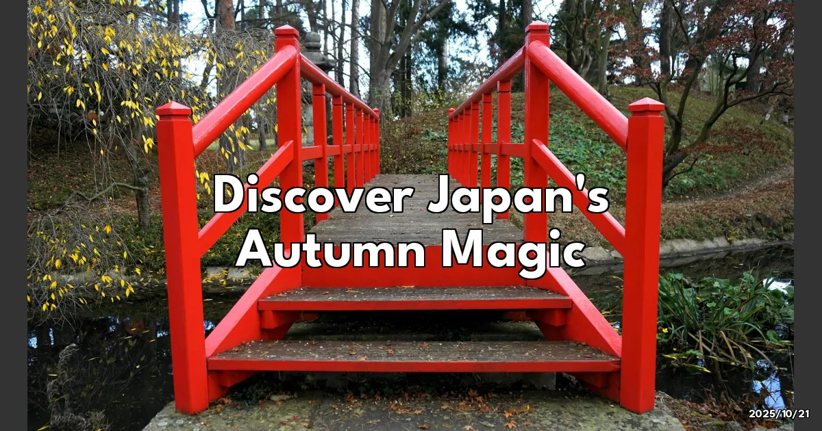 EyeCatchTitle: Discovering Japan's Autumn Magic: My Unexpected Love for Arashiyama's Vibrant Leaves