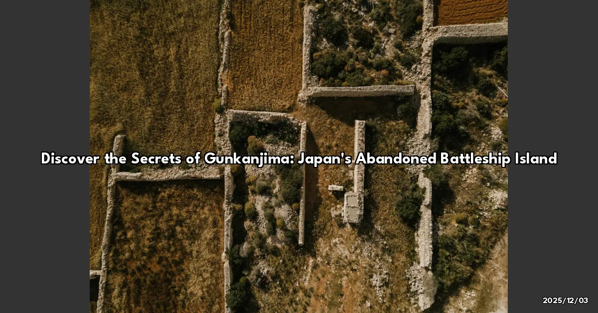 EyeCatchTitle: Exploring the Enigmatic Gunkanjima: A Journey to Japan's Ghost Island