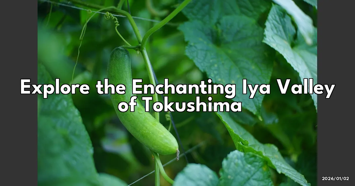 EyeCatchTitle: Discovering the Hidden Charms of Iya Valley - Where Nature and Tradition Meet