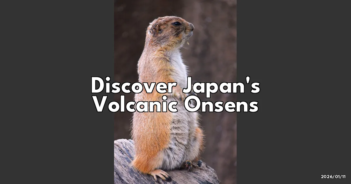 EyeCatchTitle: Discovering Japan's Volcanic Onsens: A Hot Adventure