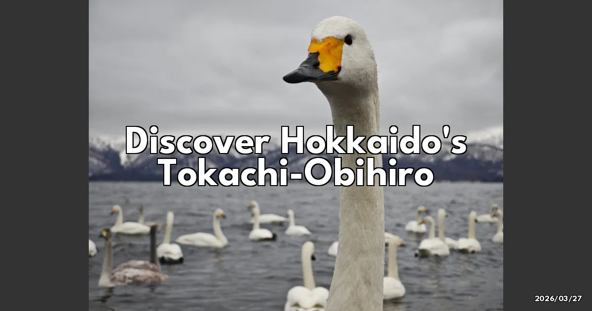 EyeCatchTitle: Exploring Hokkaido's Vast Beauty: My First Tokachi-Obihiro Adventure!