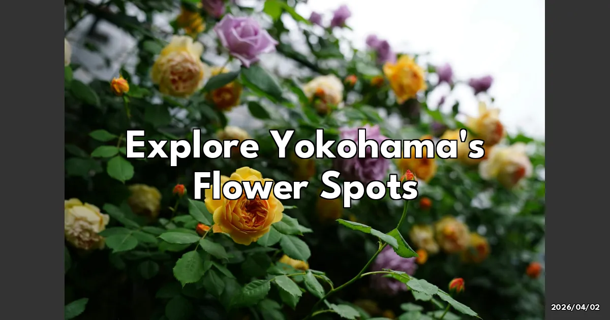 EyeCatchTitle: Discover Yokohama’s Blooming Secrets: Spring and Summer Flower Havens
