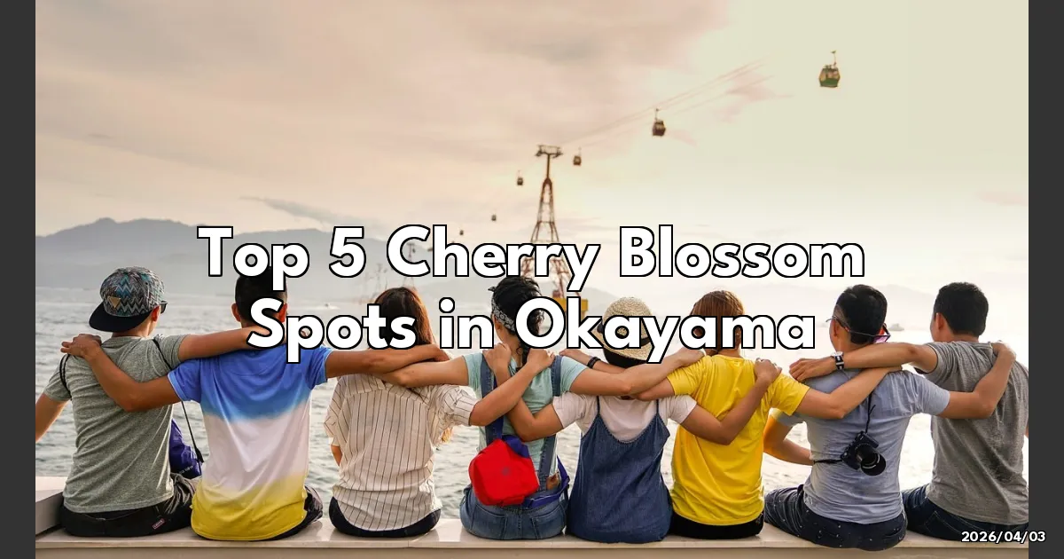 EyeCatchTitle: Chasing Cherry Blossoms in Okayama: My Top 5 Spots You Can't Miss!